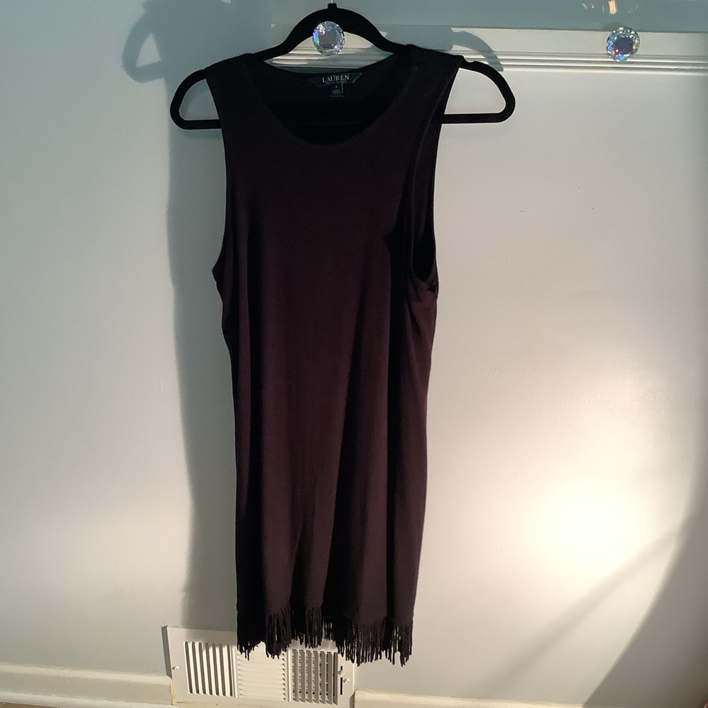 Casual Ralph Lauren dress with fringe hem